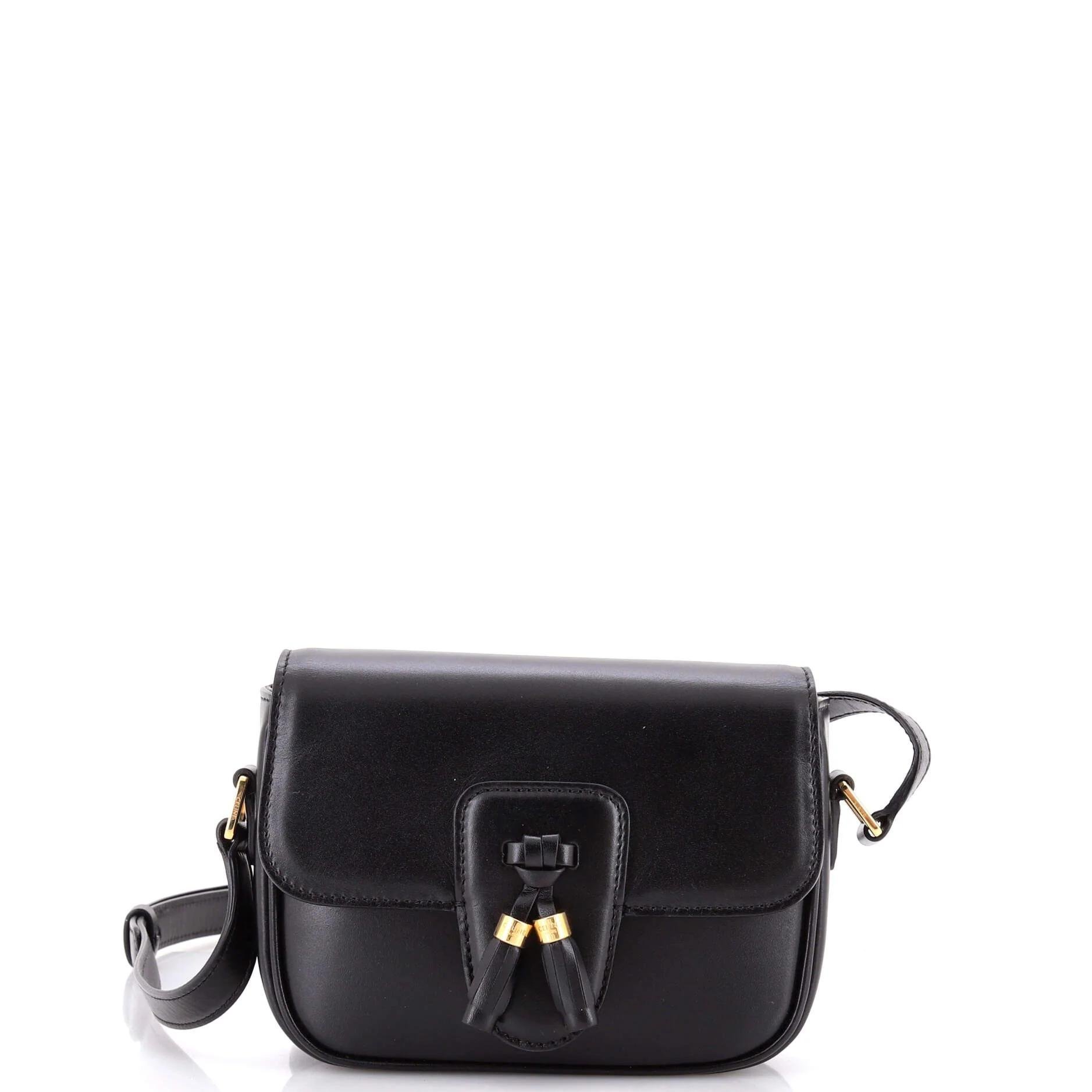 Leather crossbody bag