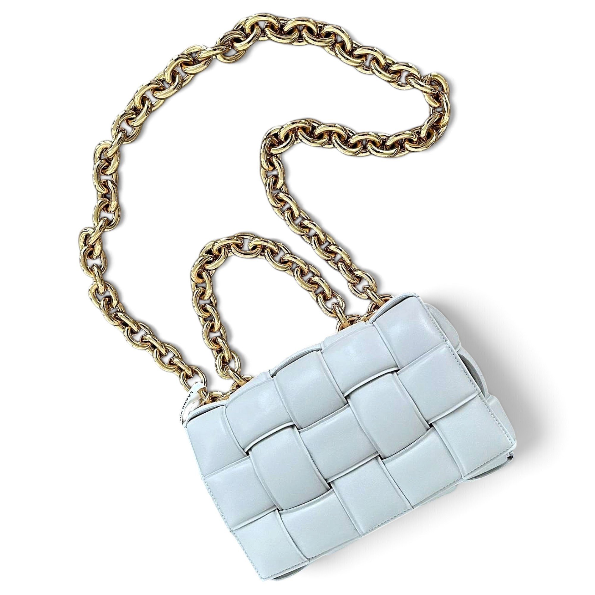 Chain Cassette leather handbag