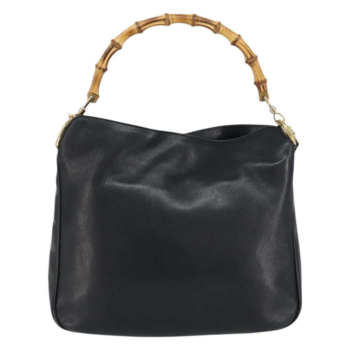 Bamboo leather handbag