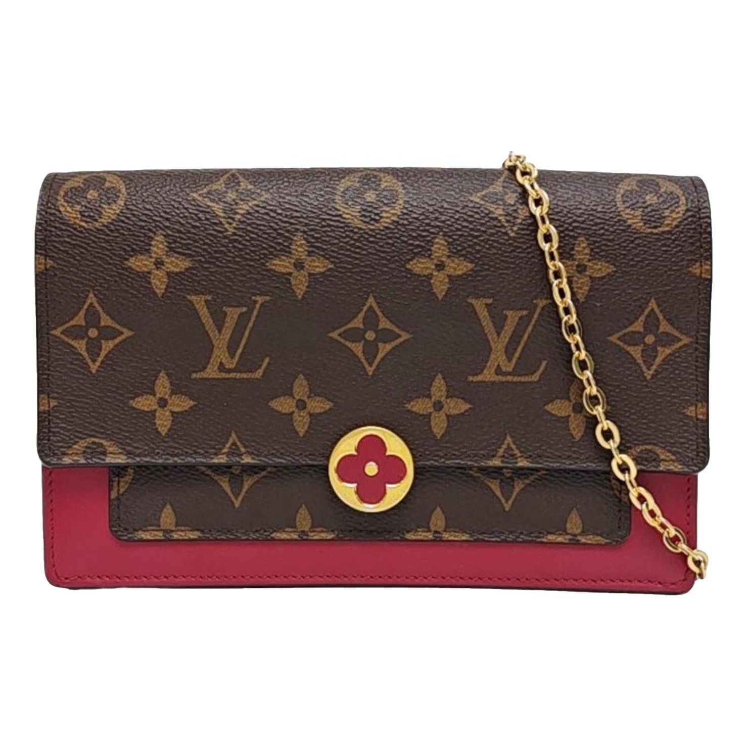 Chaîne Flore leather handbag