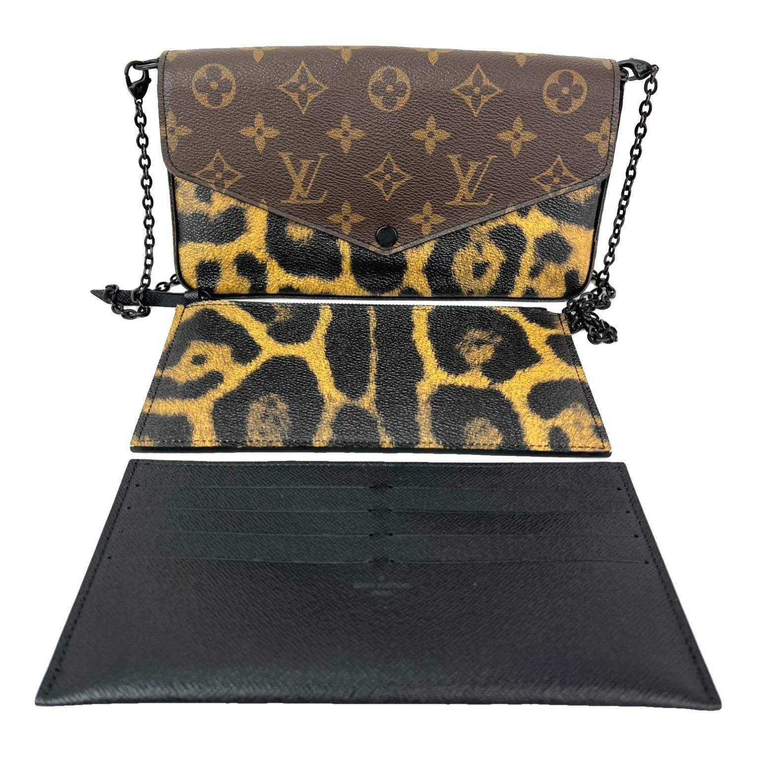 Félicie leather crossbody bag