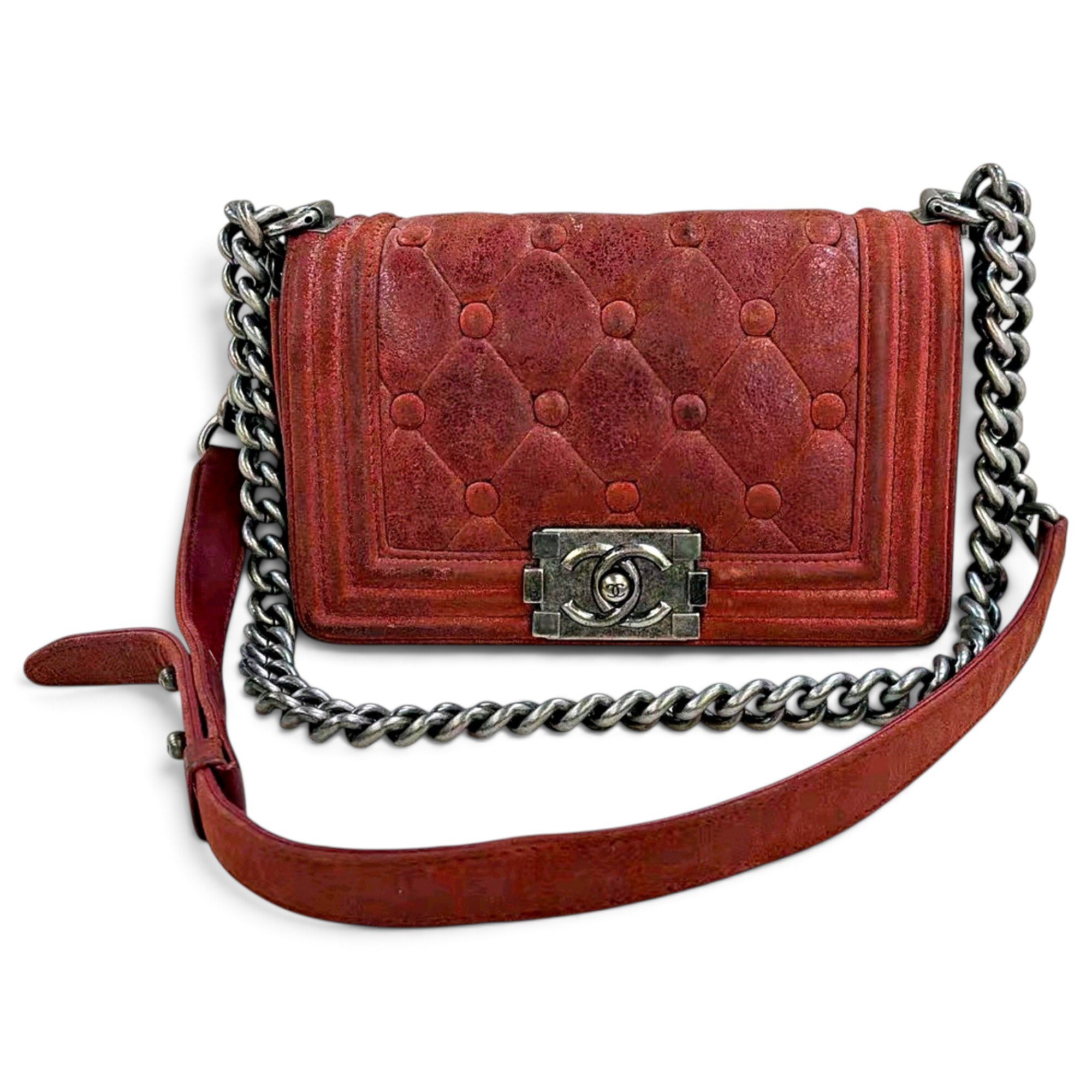 Boy leather handbag
