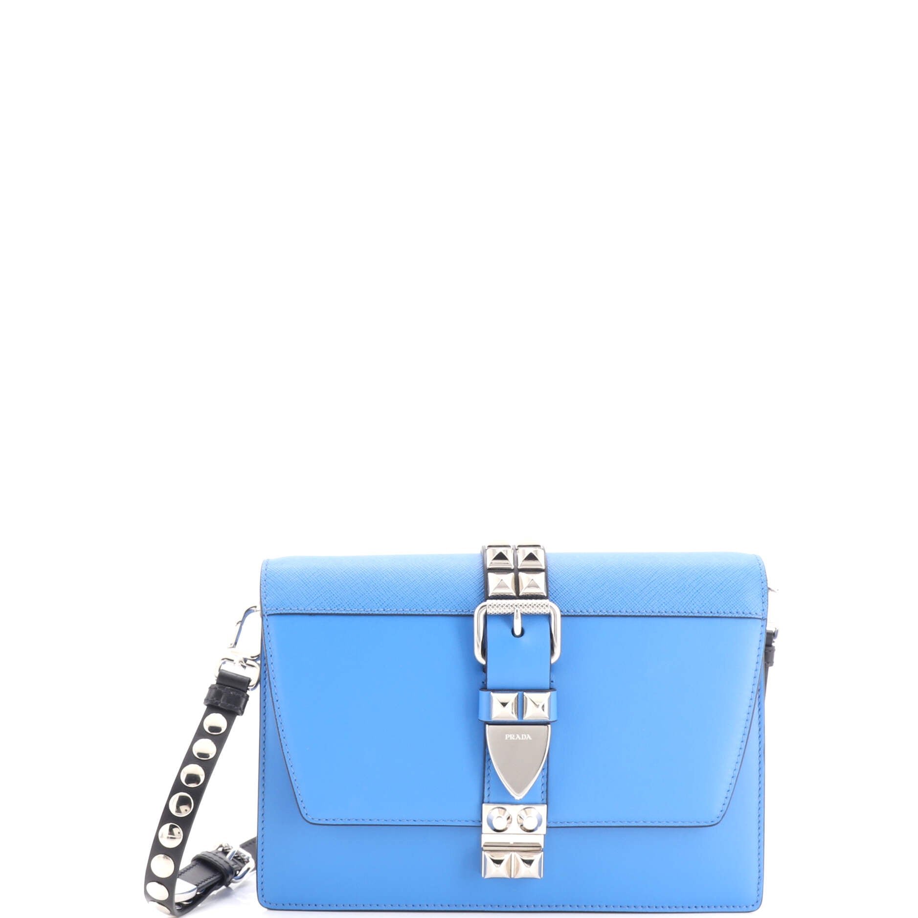 Elektra Shoulder Bag Studded Leather Small