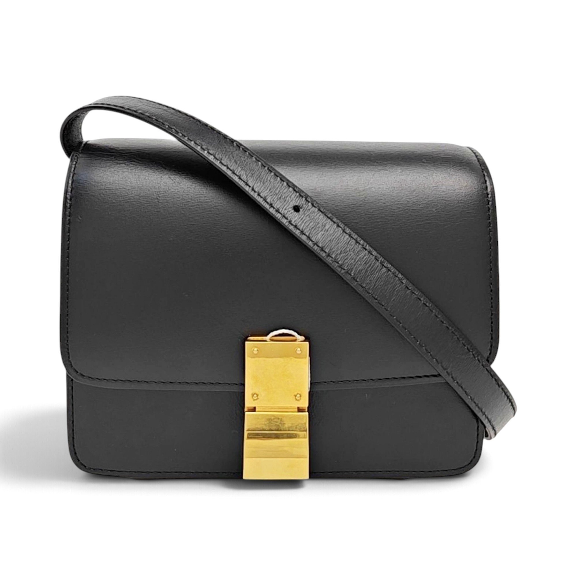 Classic leather handbag
