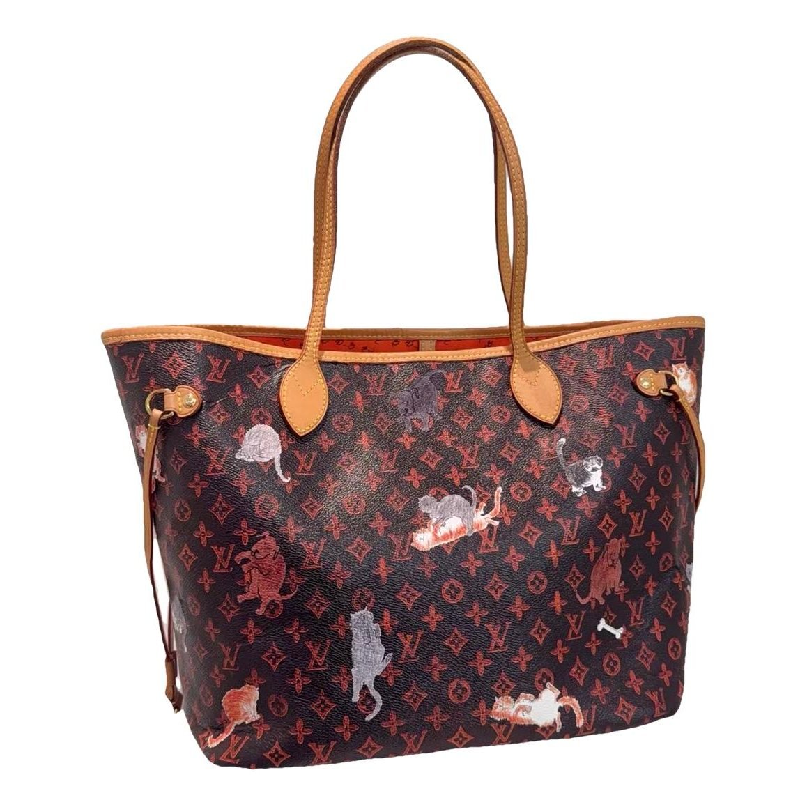 Neverfull leather tote