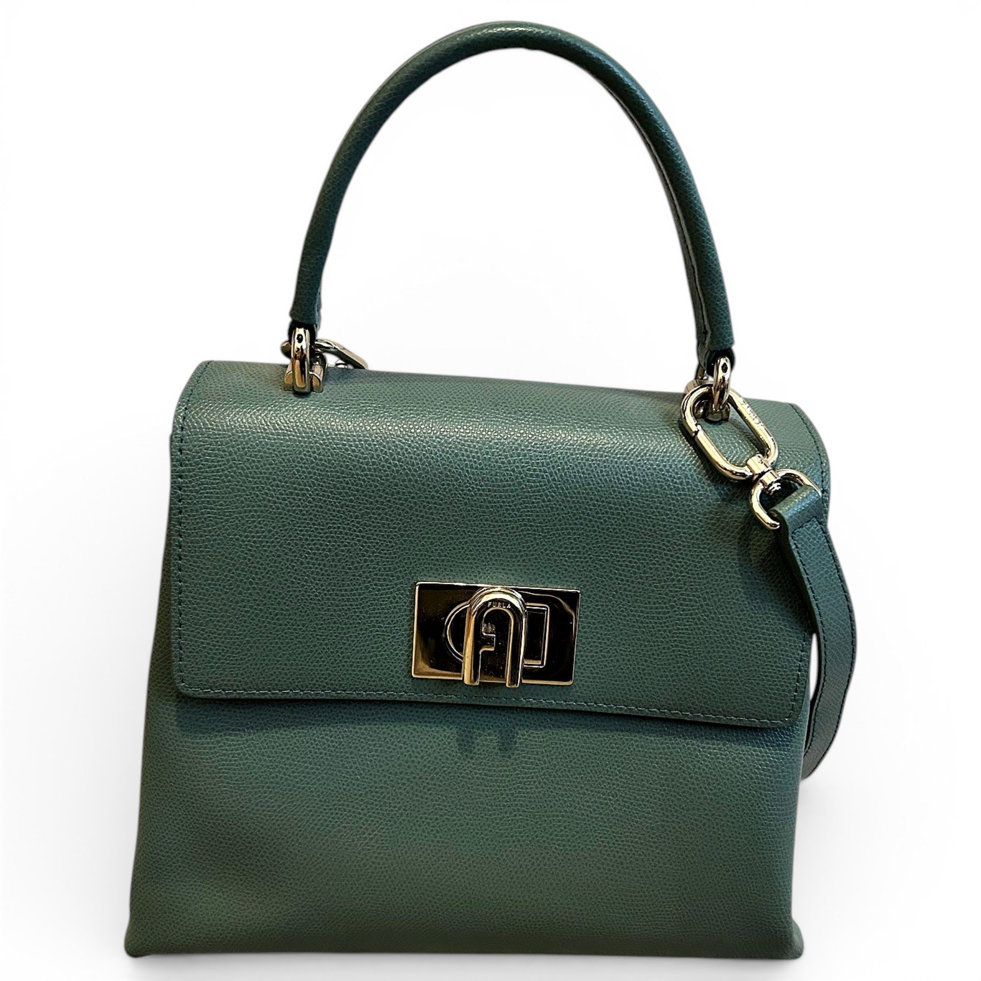 Leather handbag