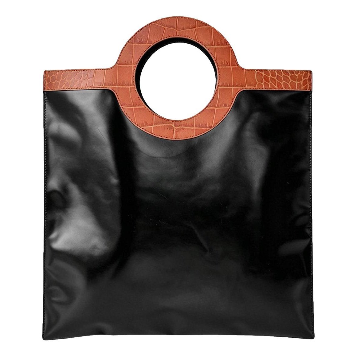 G Tote leather tote