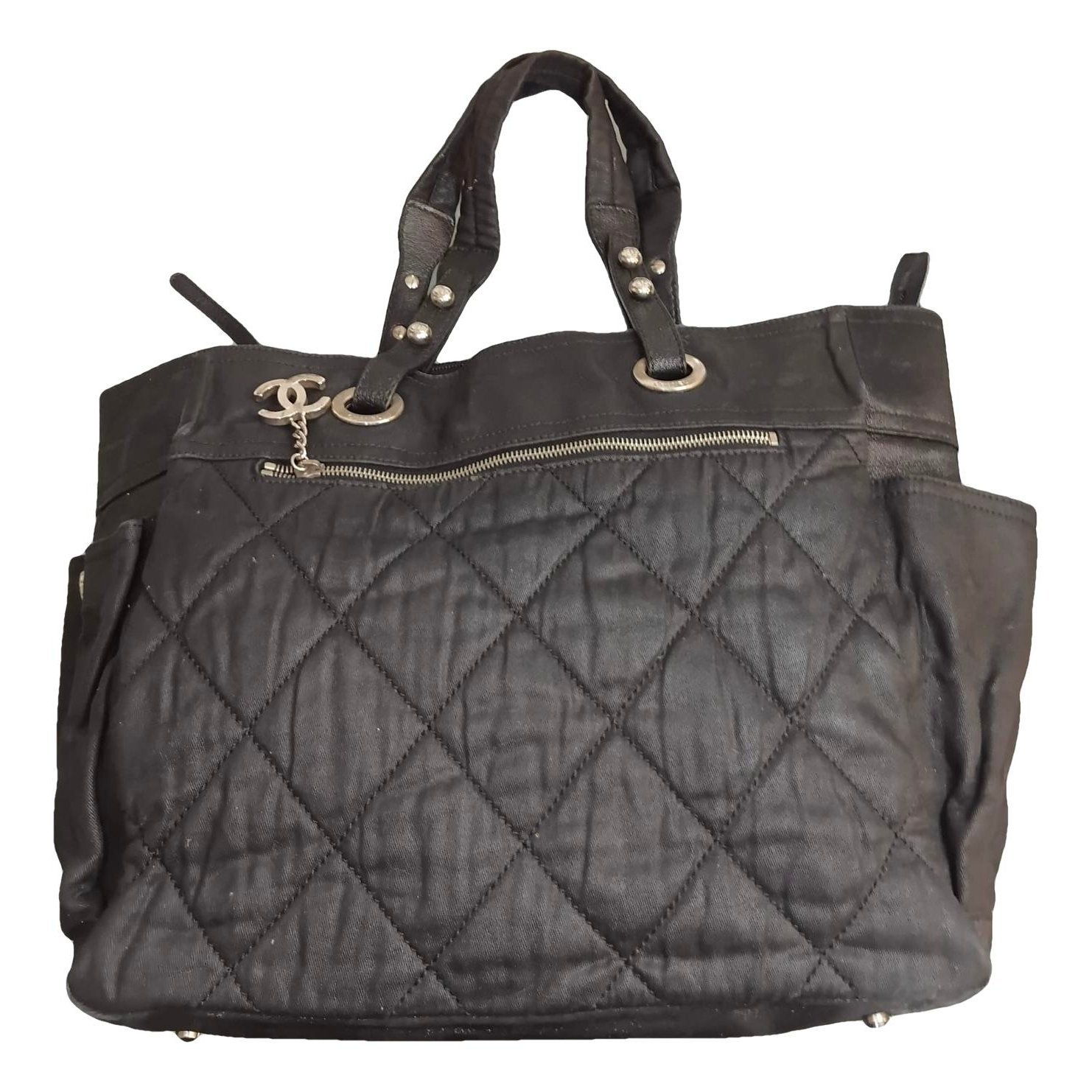 Paris-Biarritz cloth handbag