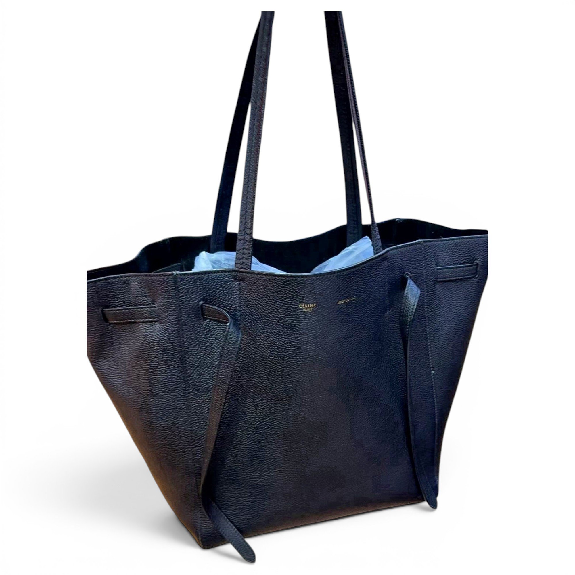 Celine Cabas leather tote
