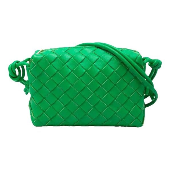 Loop leather crossbody bag