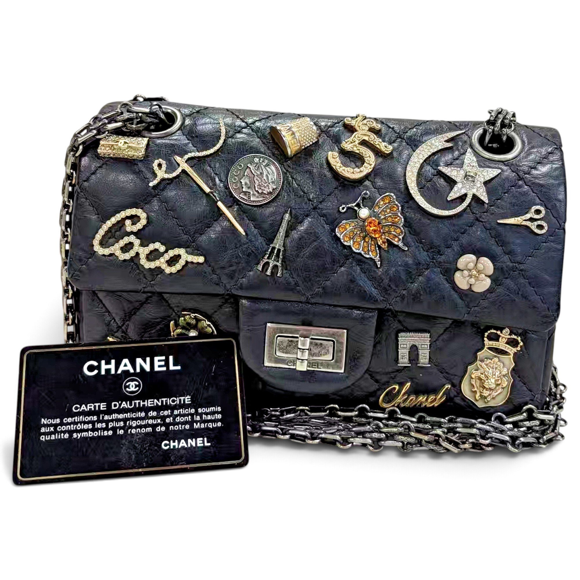 2.55 leather handbag
