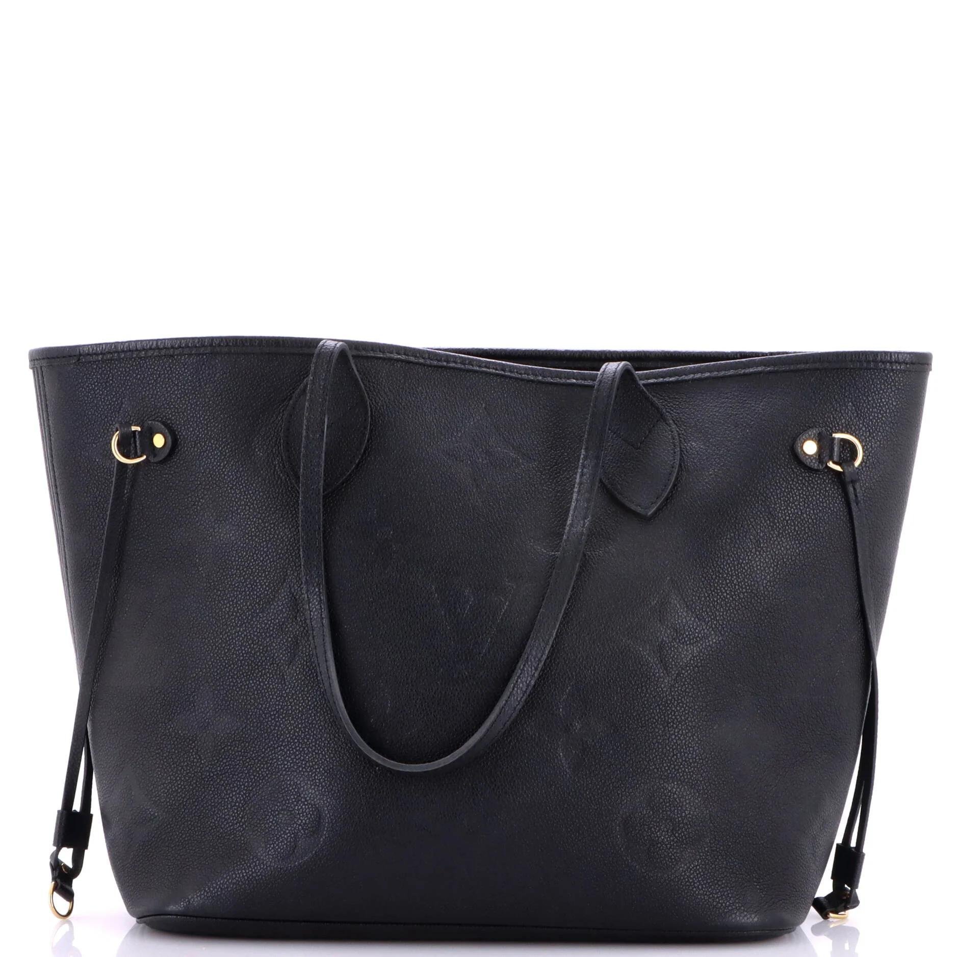 Neverfull leather tote