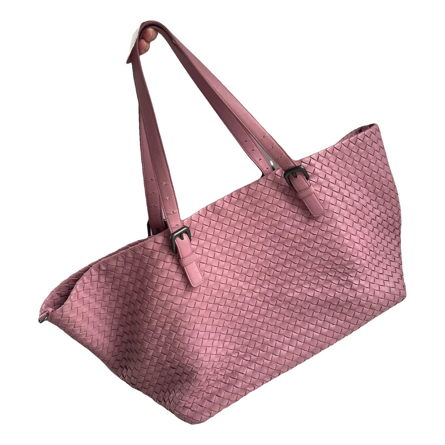 Fourre-Tout leather handbag