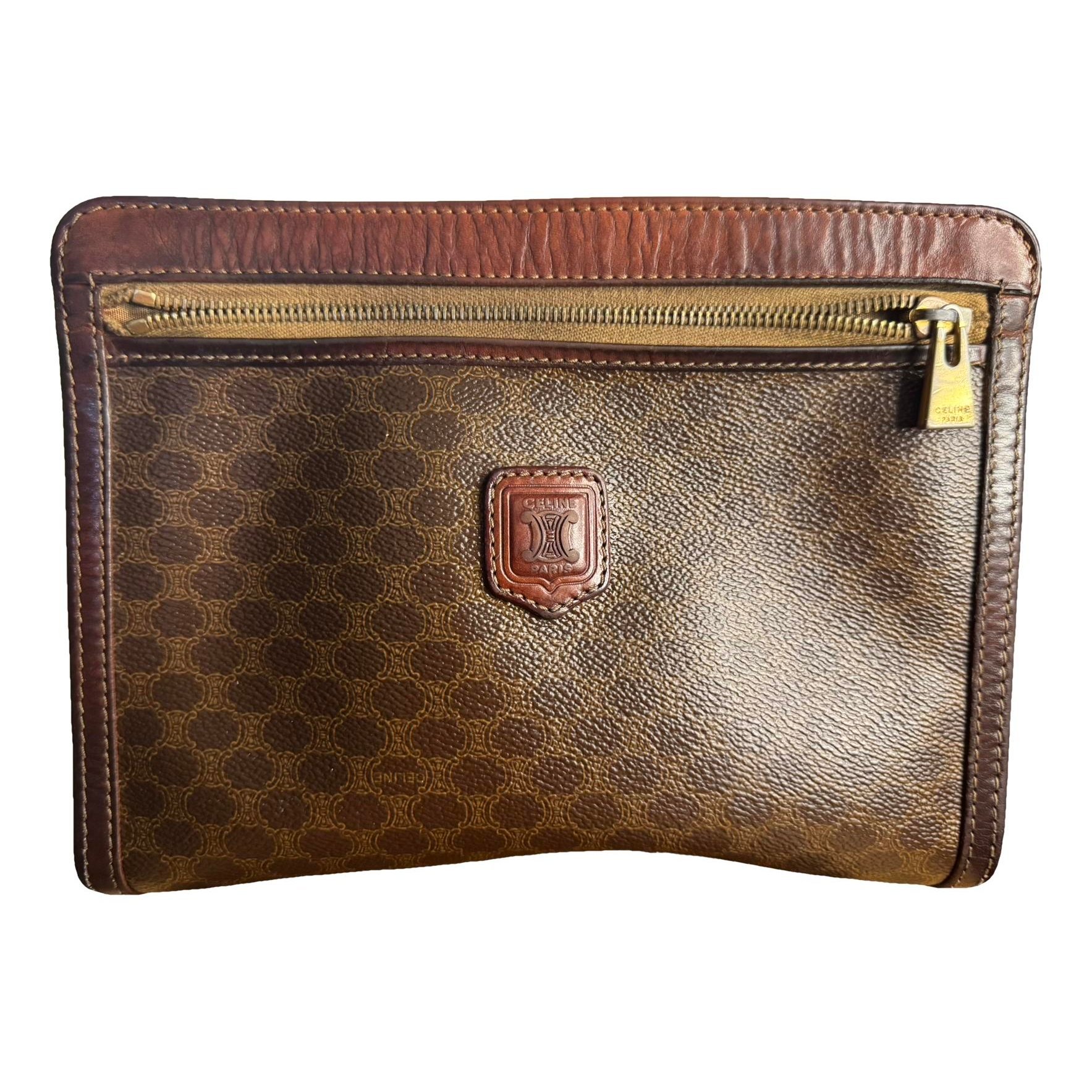 Tambour leather bag