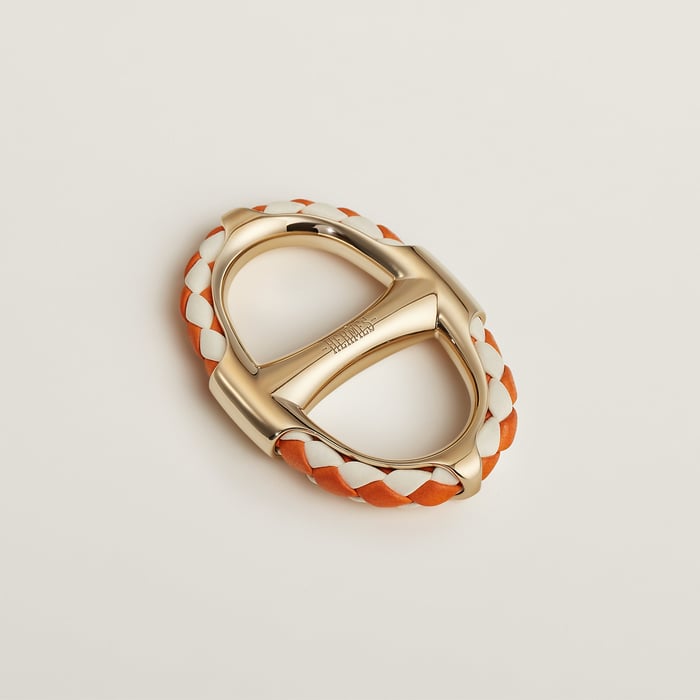 Chaine d'Ancre Tressee Scarf 90 Ring