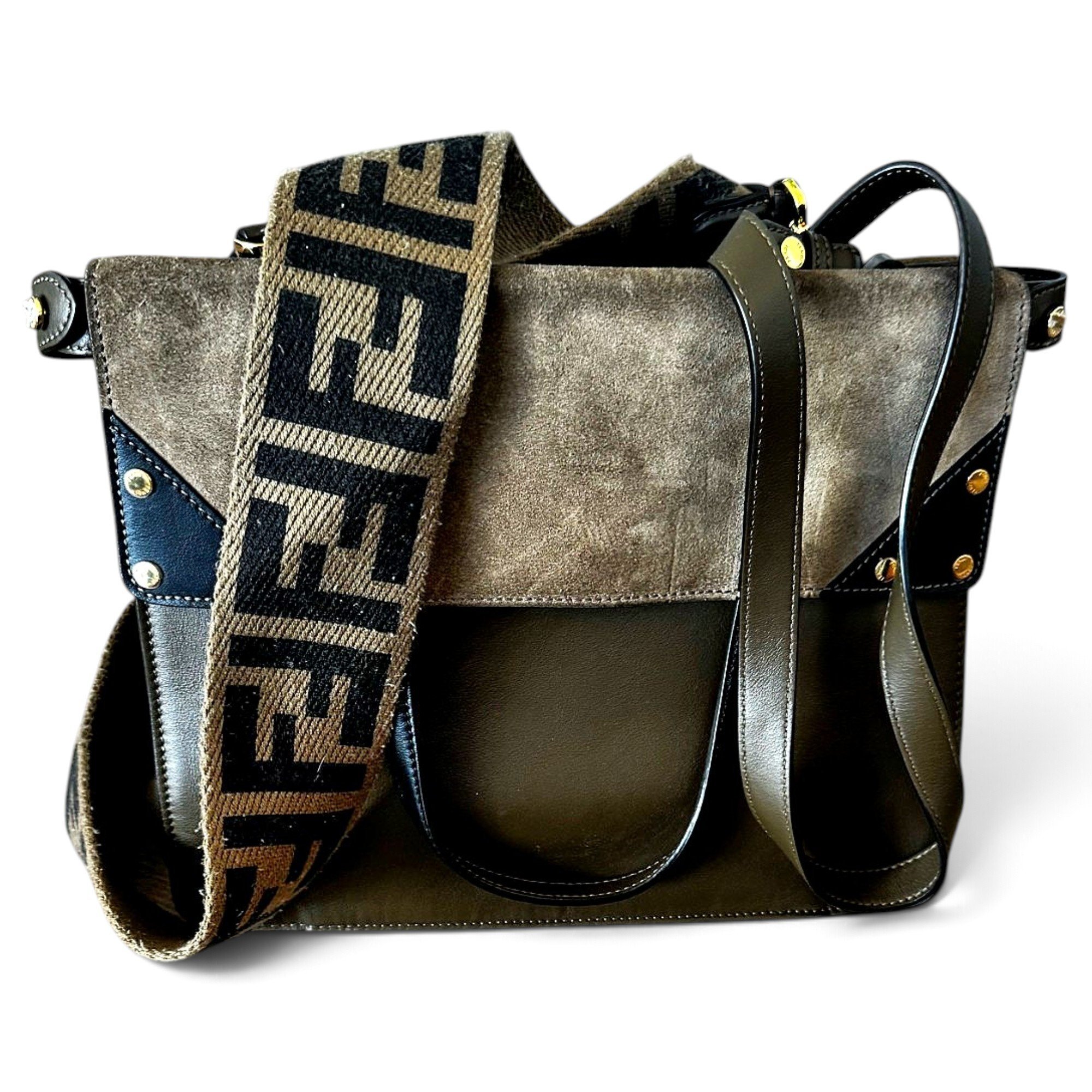 Fendi Runaway leather handbag