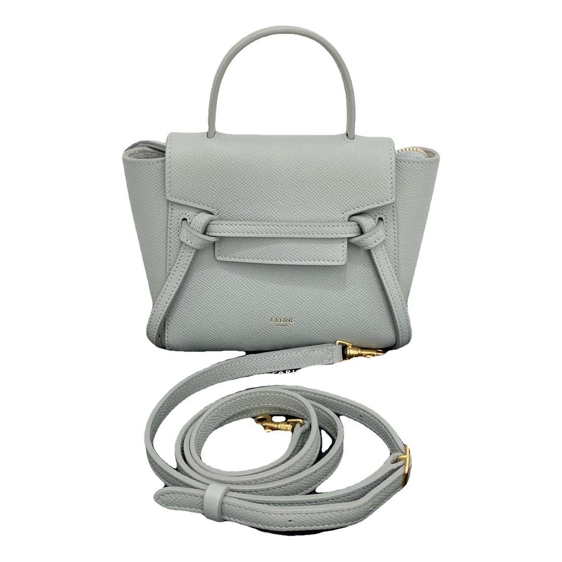 Belt leather handbag