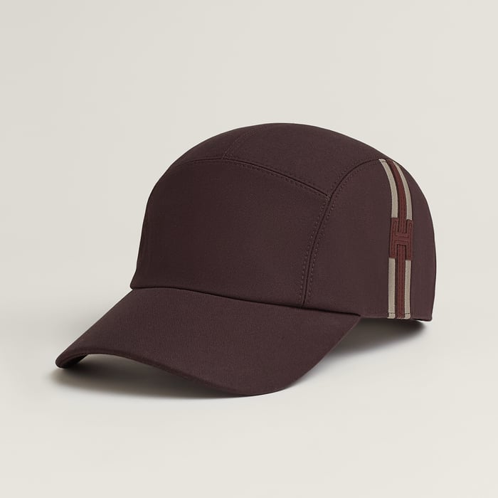 Grenat Nevada H Stripe Cap