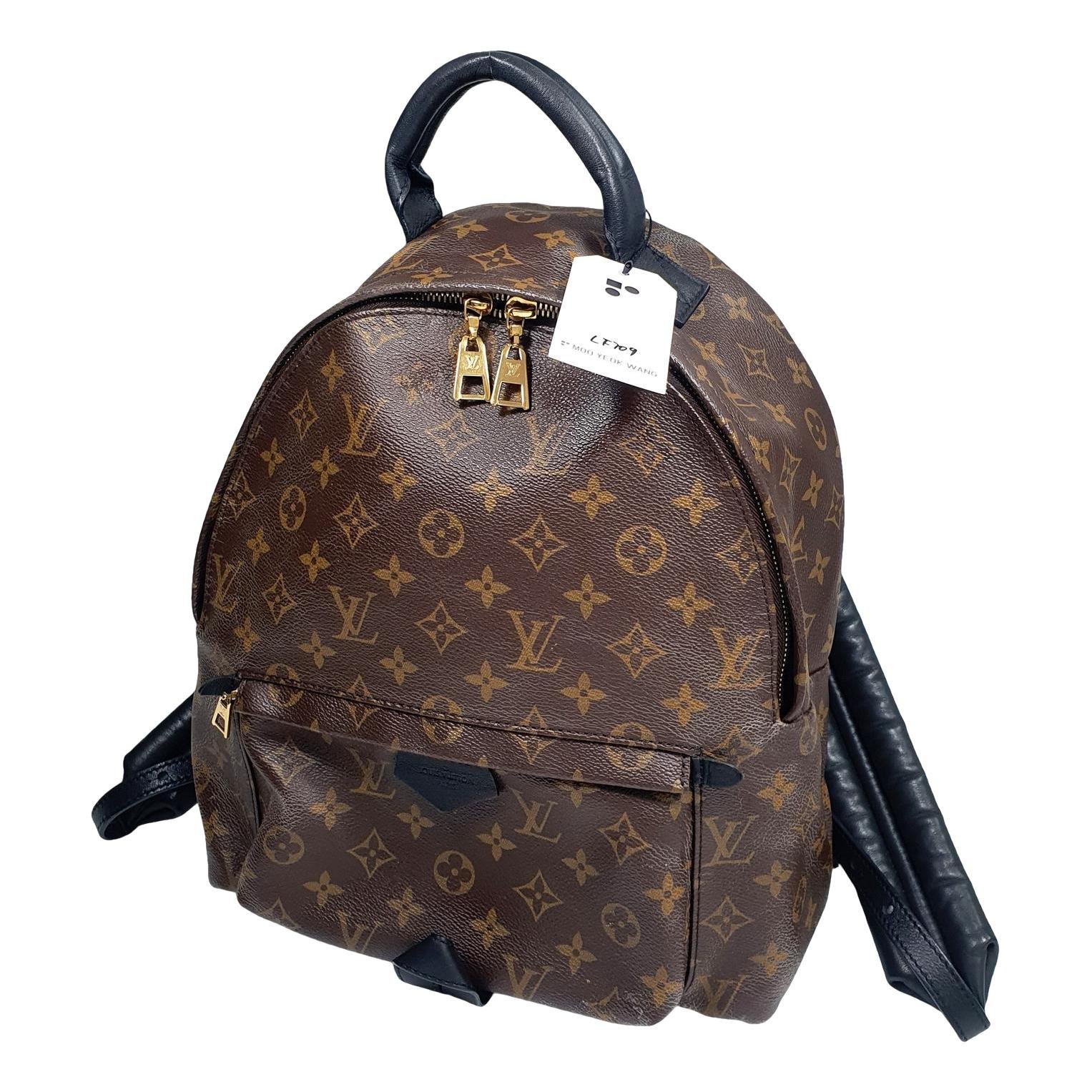 Leather backpack