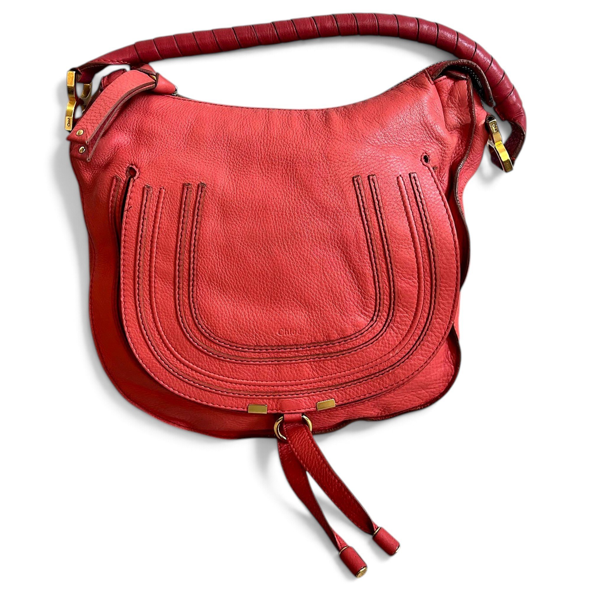 Marcie leather handbag