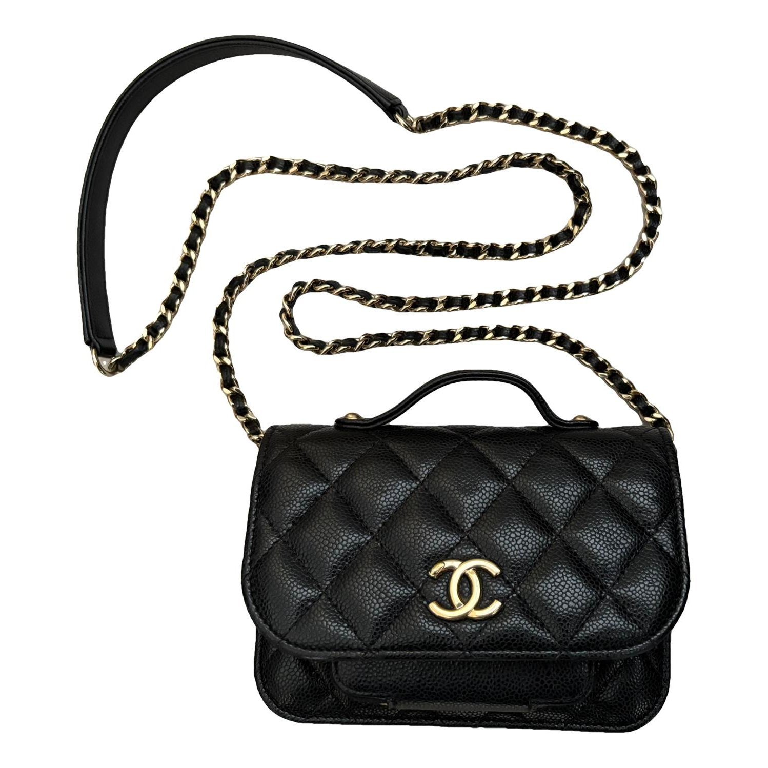 Chanel Business Affinity leather crossbody bag