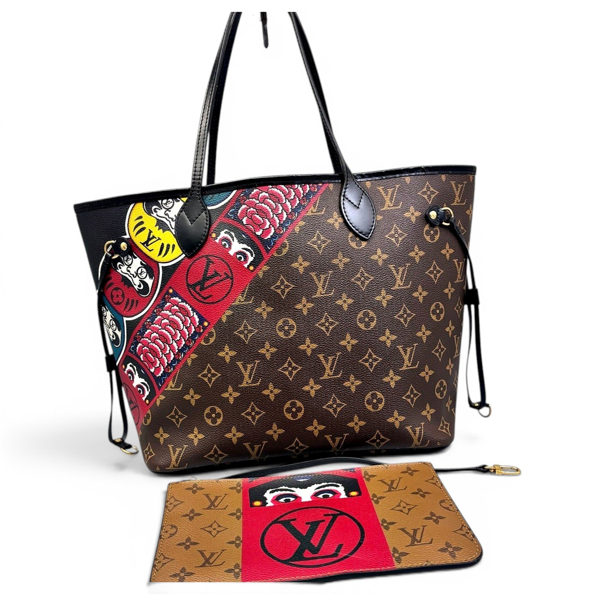 Neverfull leather tote
