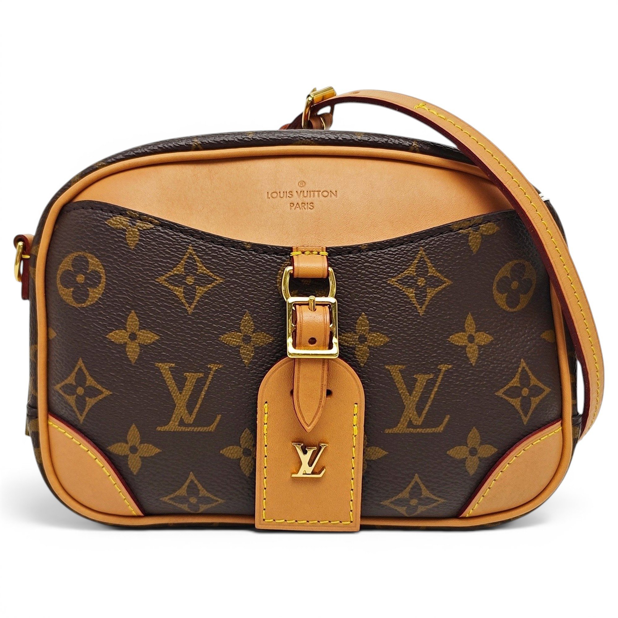 Deauville leather handbag