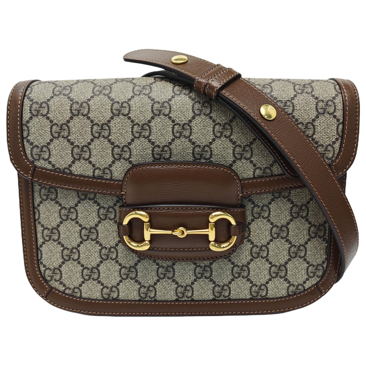 Handle Horsebit 1955 leather crossbody bag