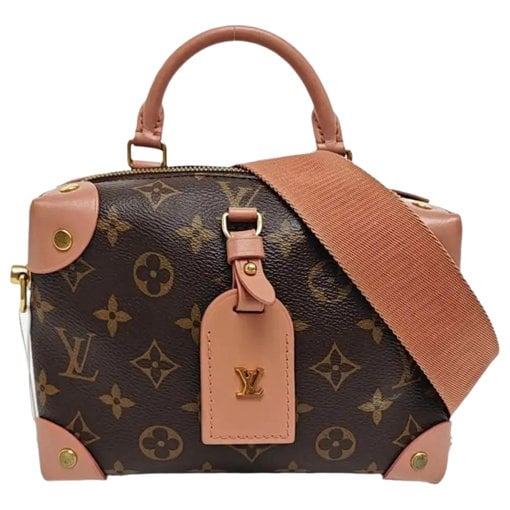 Petite Malle leather handbag