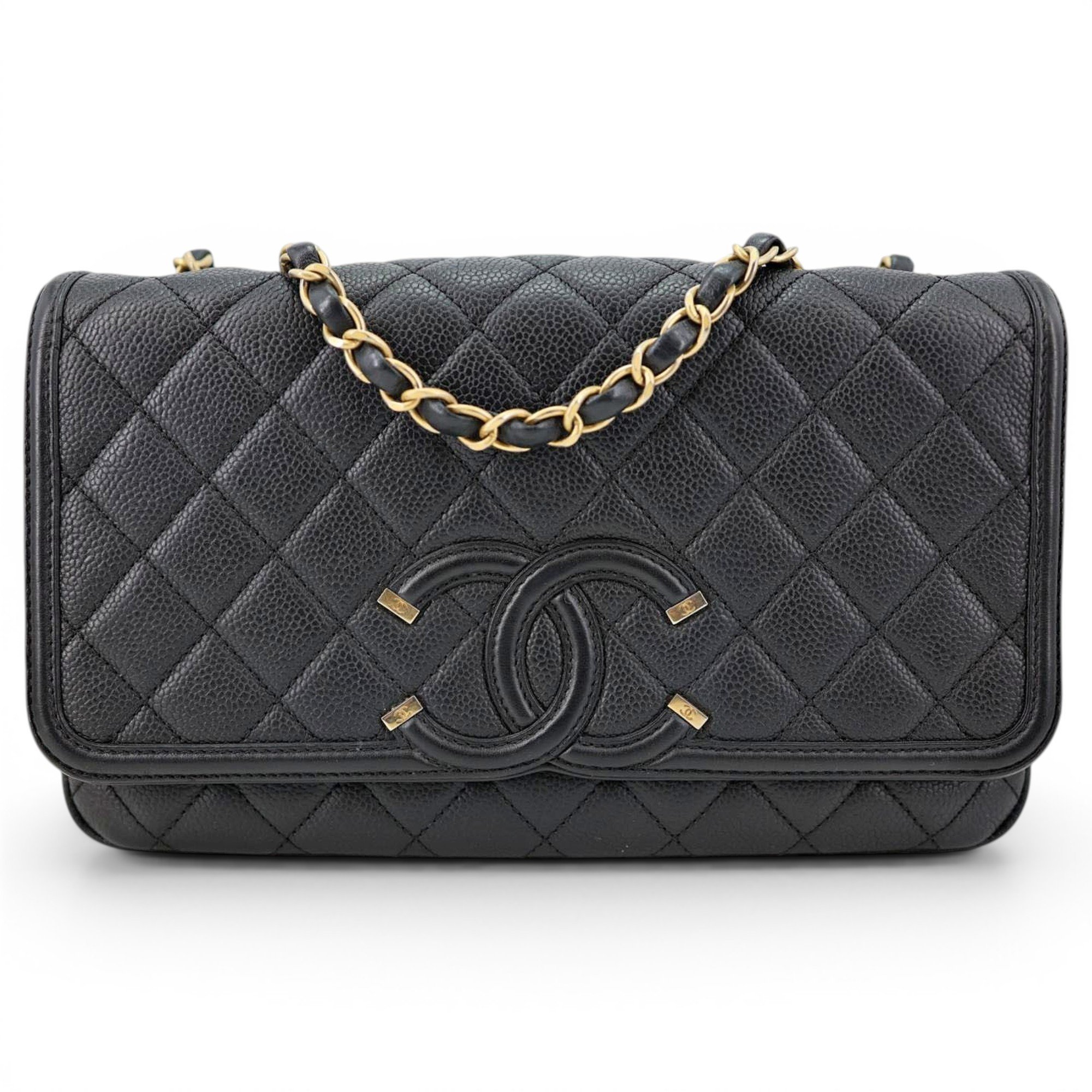 Leather crossbody bag