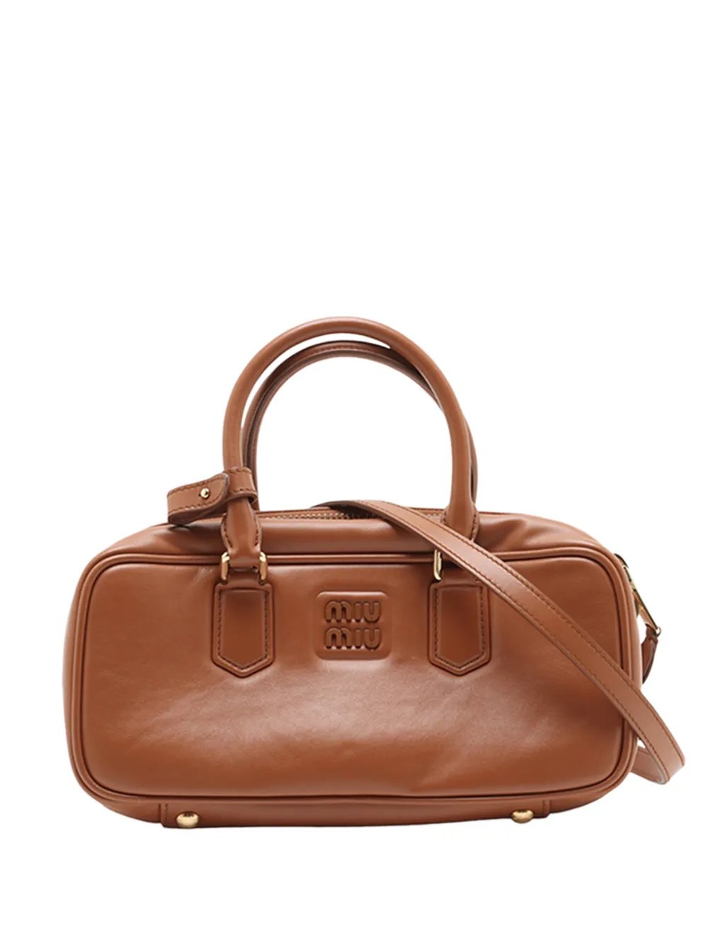 Miu Miu 2010-2026 Leather Arcadie satchel