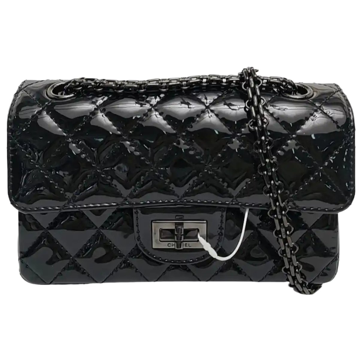 2.55 patent leather mini bag