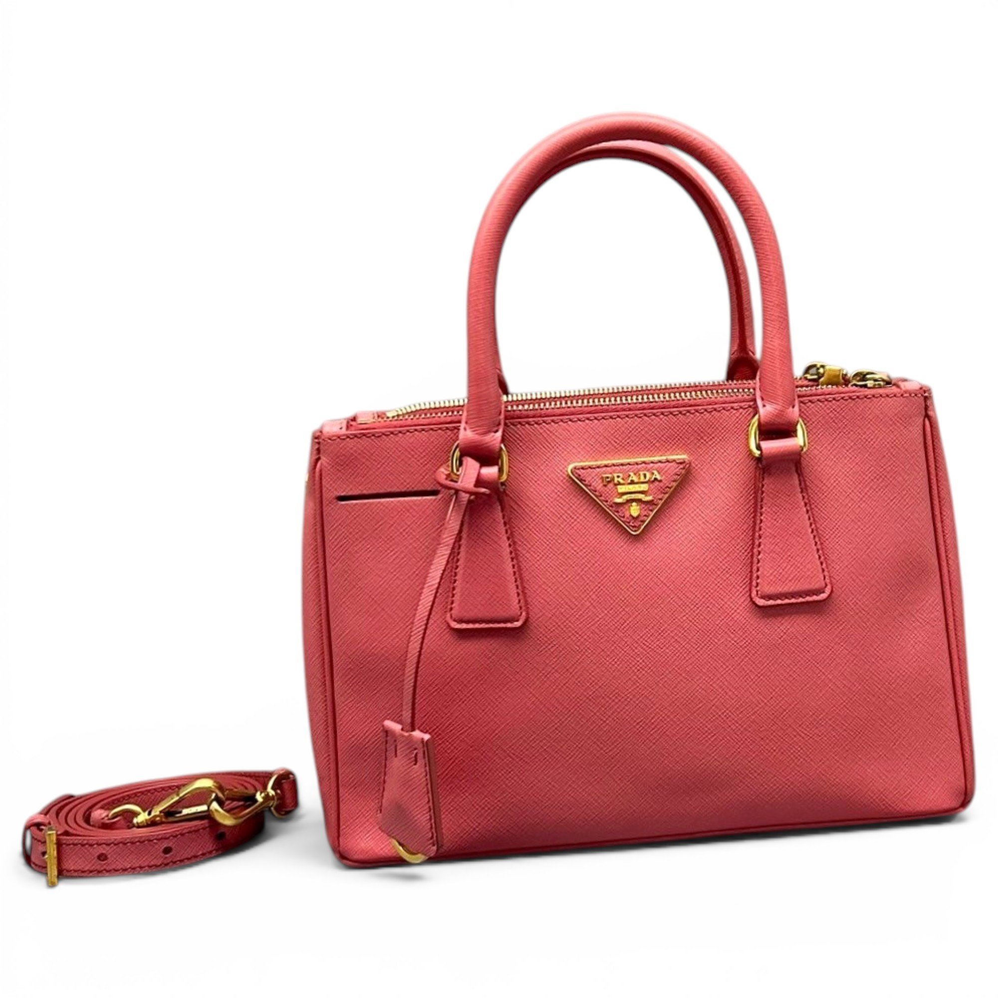 Galleria leather handbag