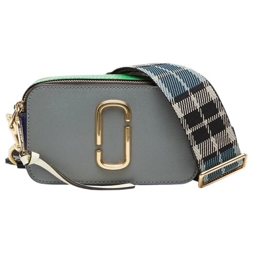 Snapshot leather crossbody bag