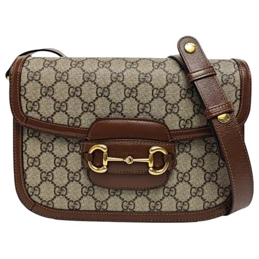 Handle Horsebit 1955 leather crossbody bag