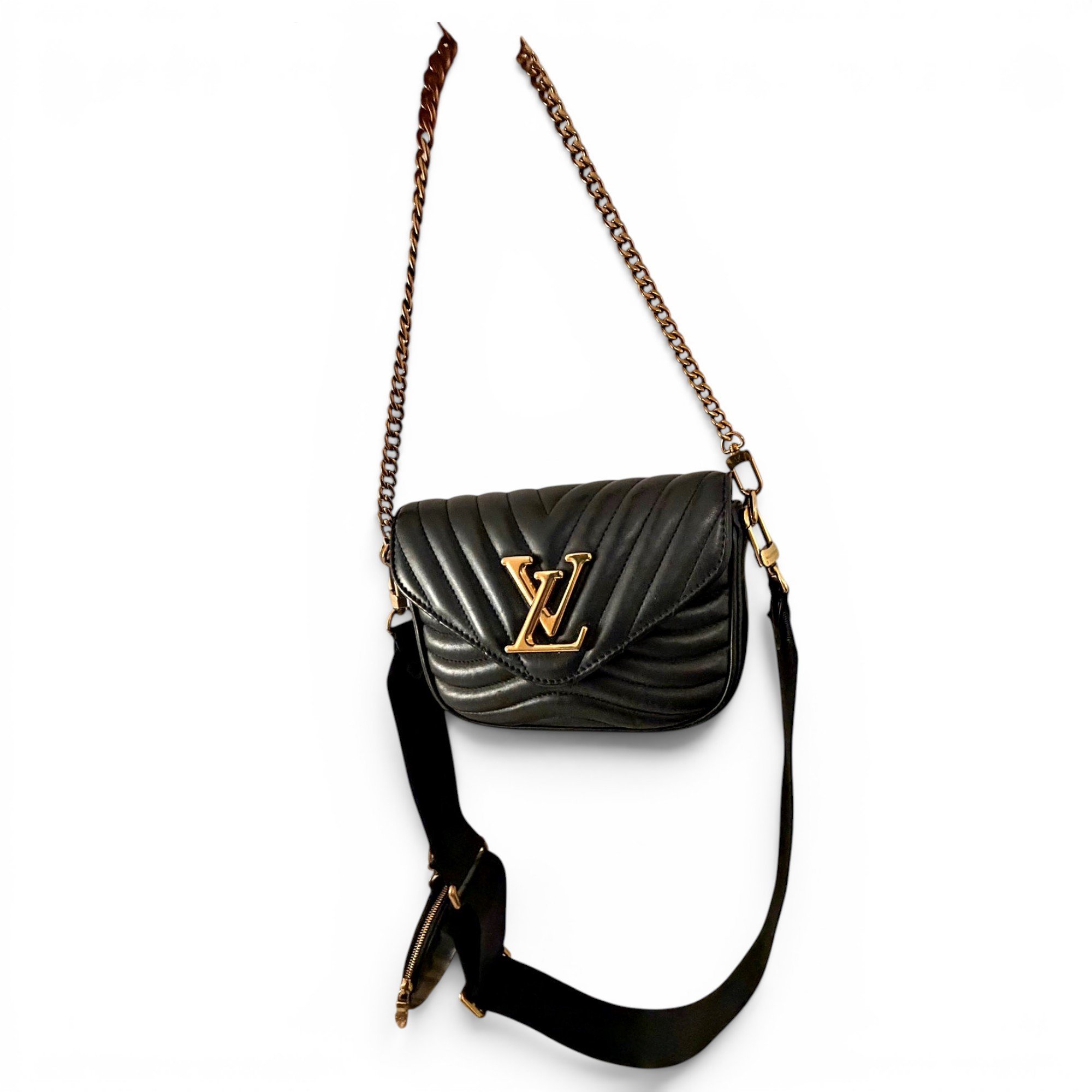 New Wave leather crossbody bag