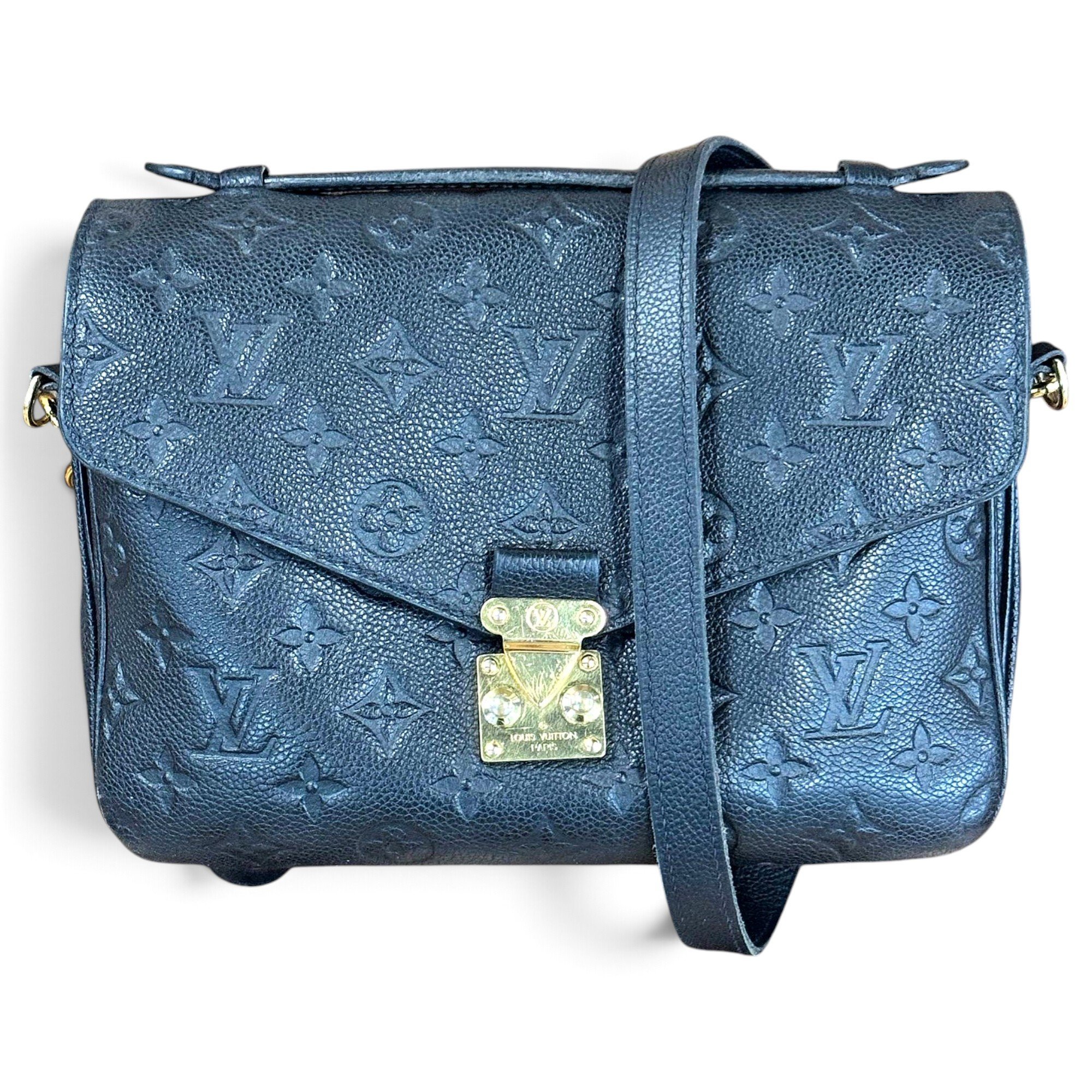 Metis leather crossbody bag