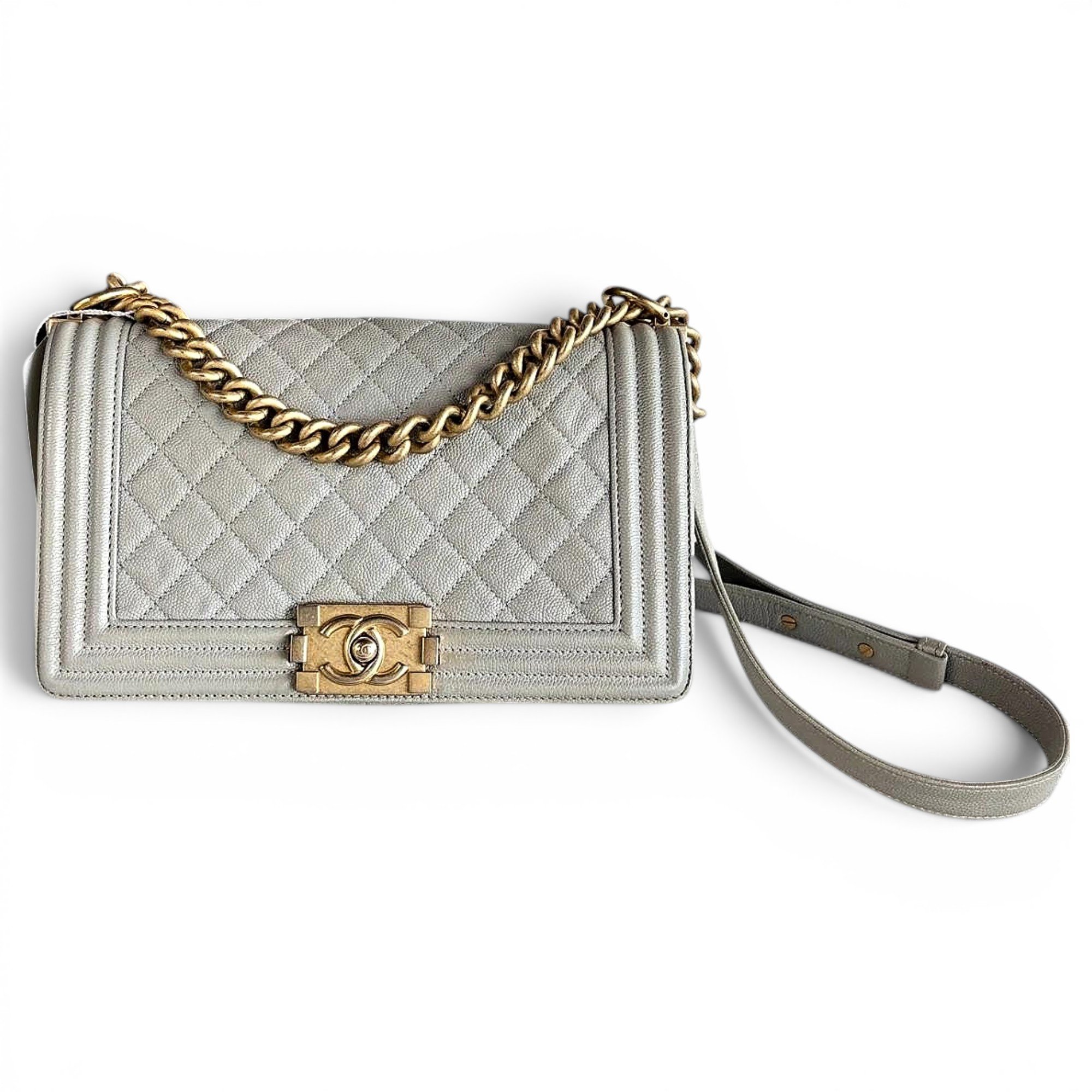 Leather handbag