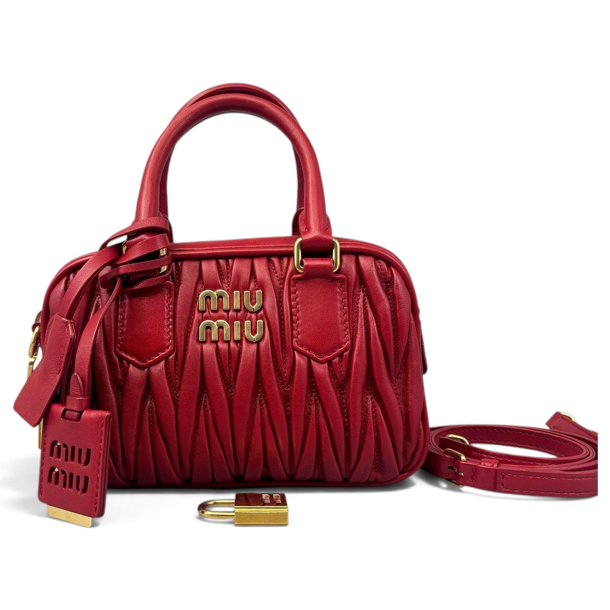 Leather handbag