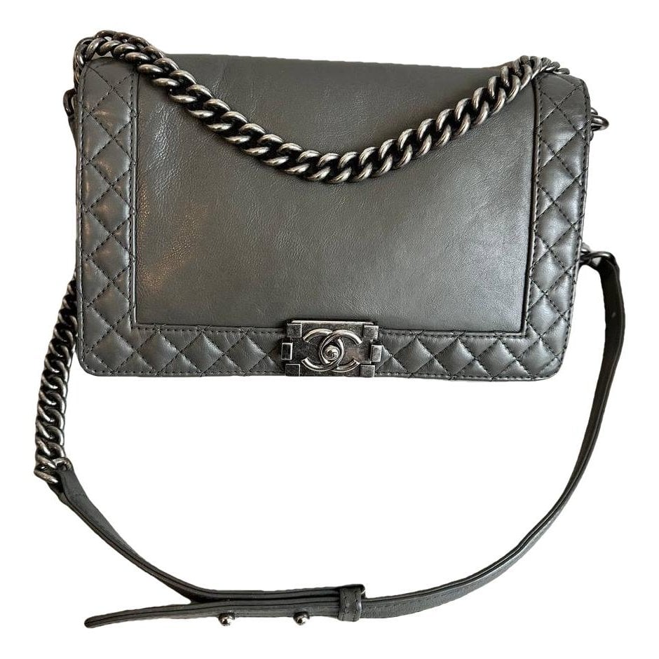 Boy leather crossbody bag