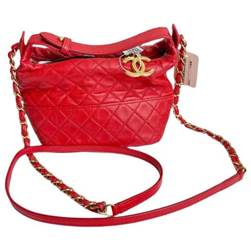 Leather crossbody bag