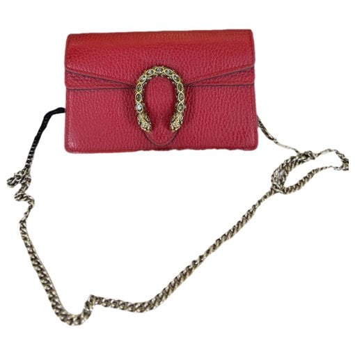 Dionysus Super Mini leather crossbody bag