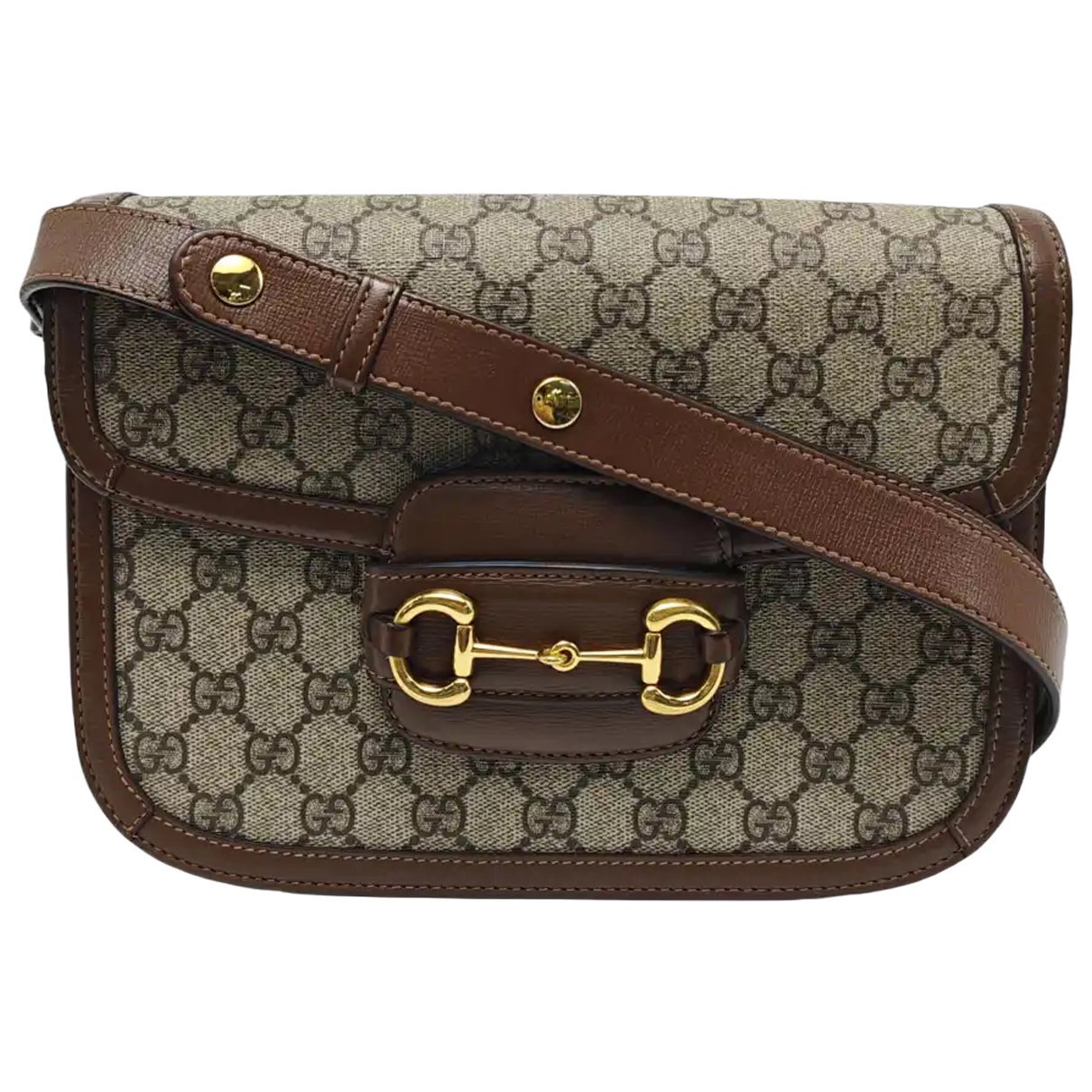 Handle Horsebit 1955 leather crossbody bag