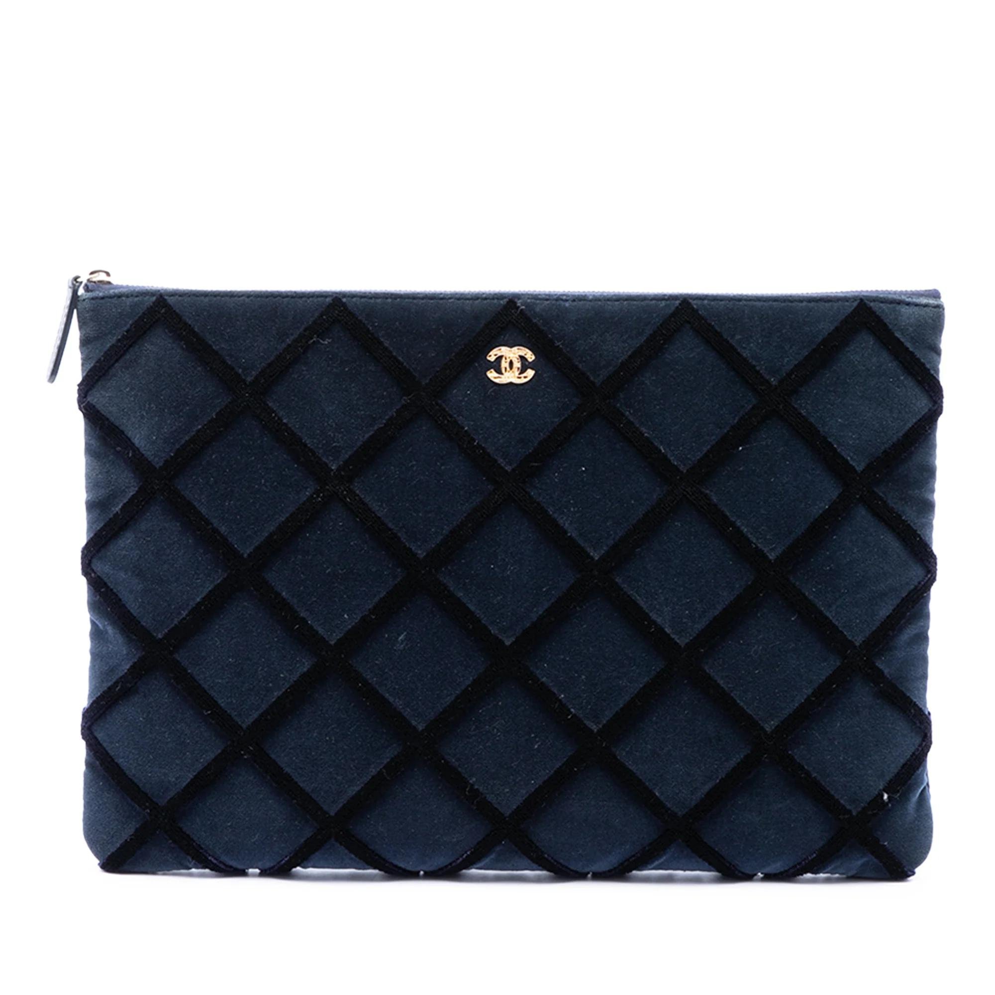 Velvet handbag