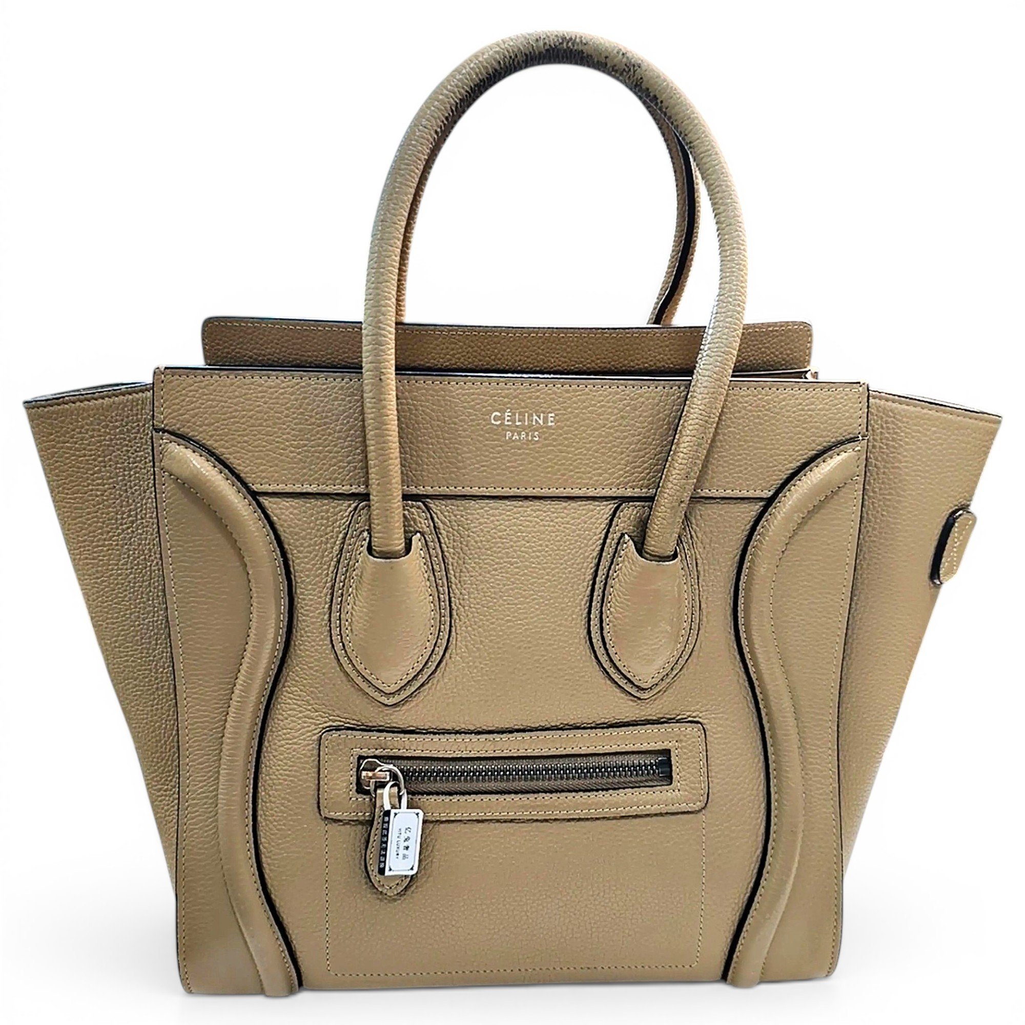Luggage leather handbag