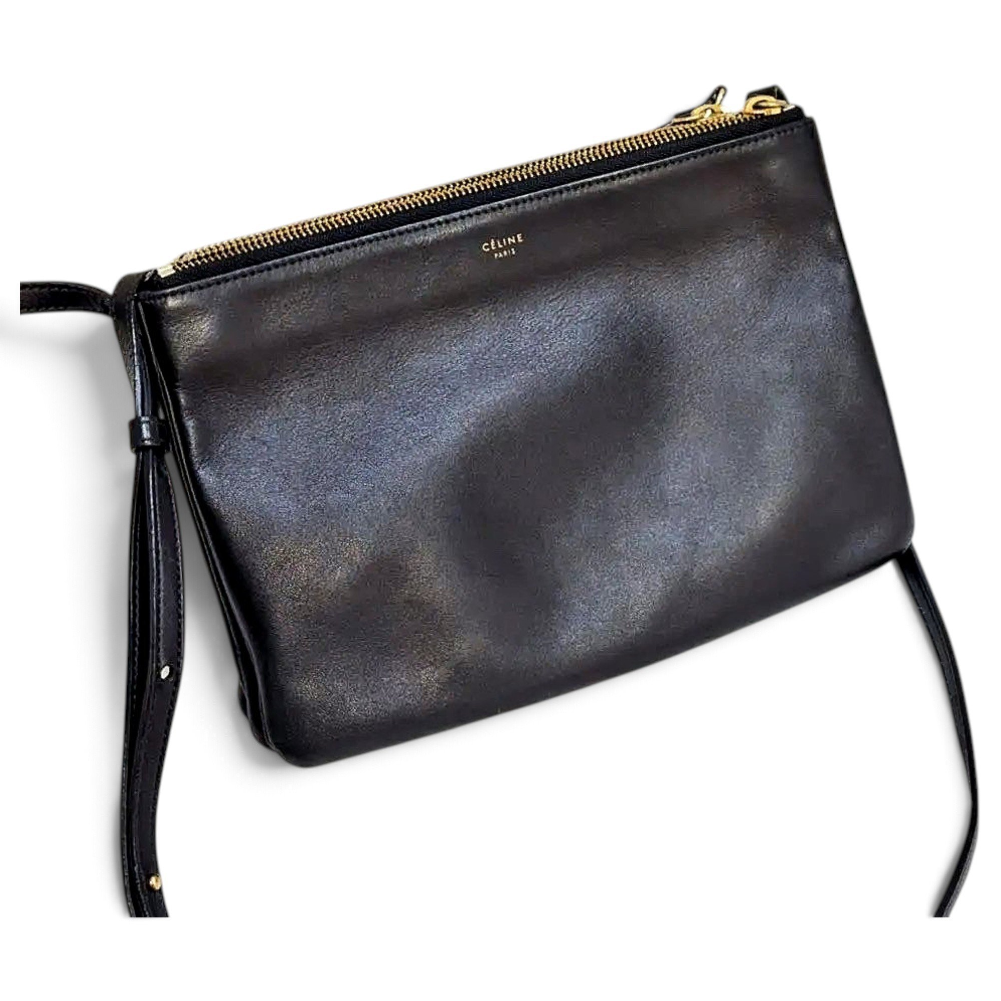 Trio leather handbag