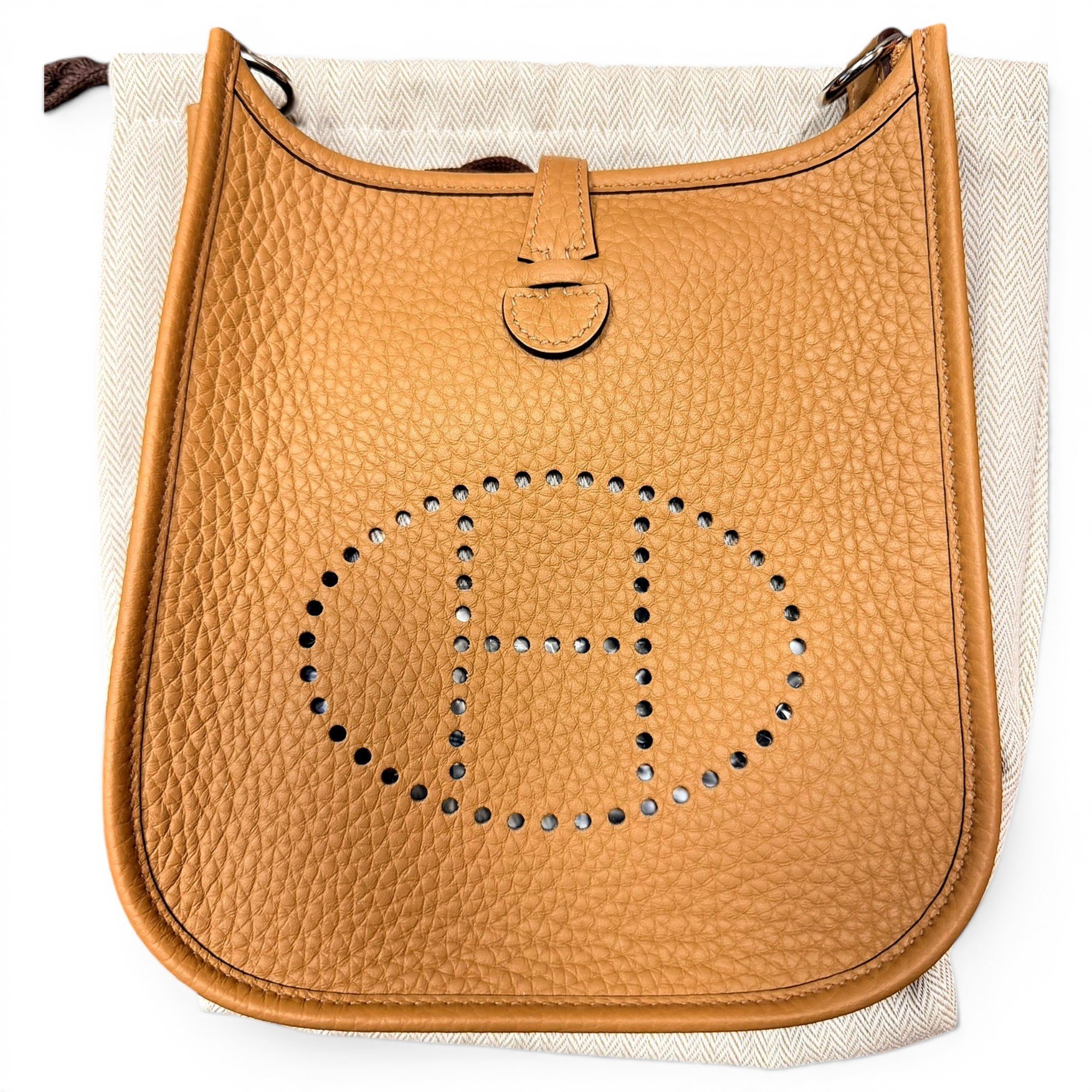 Evelyne leather crossbody bag