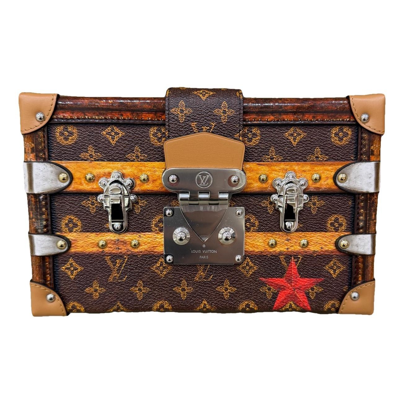 Petite Malle leather handbag