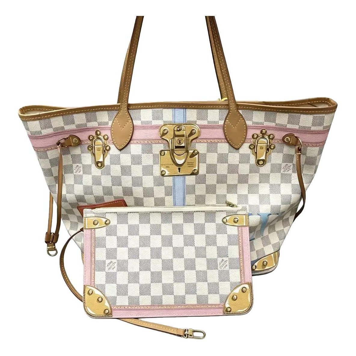 Neverfull leather handbag