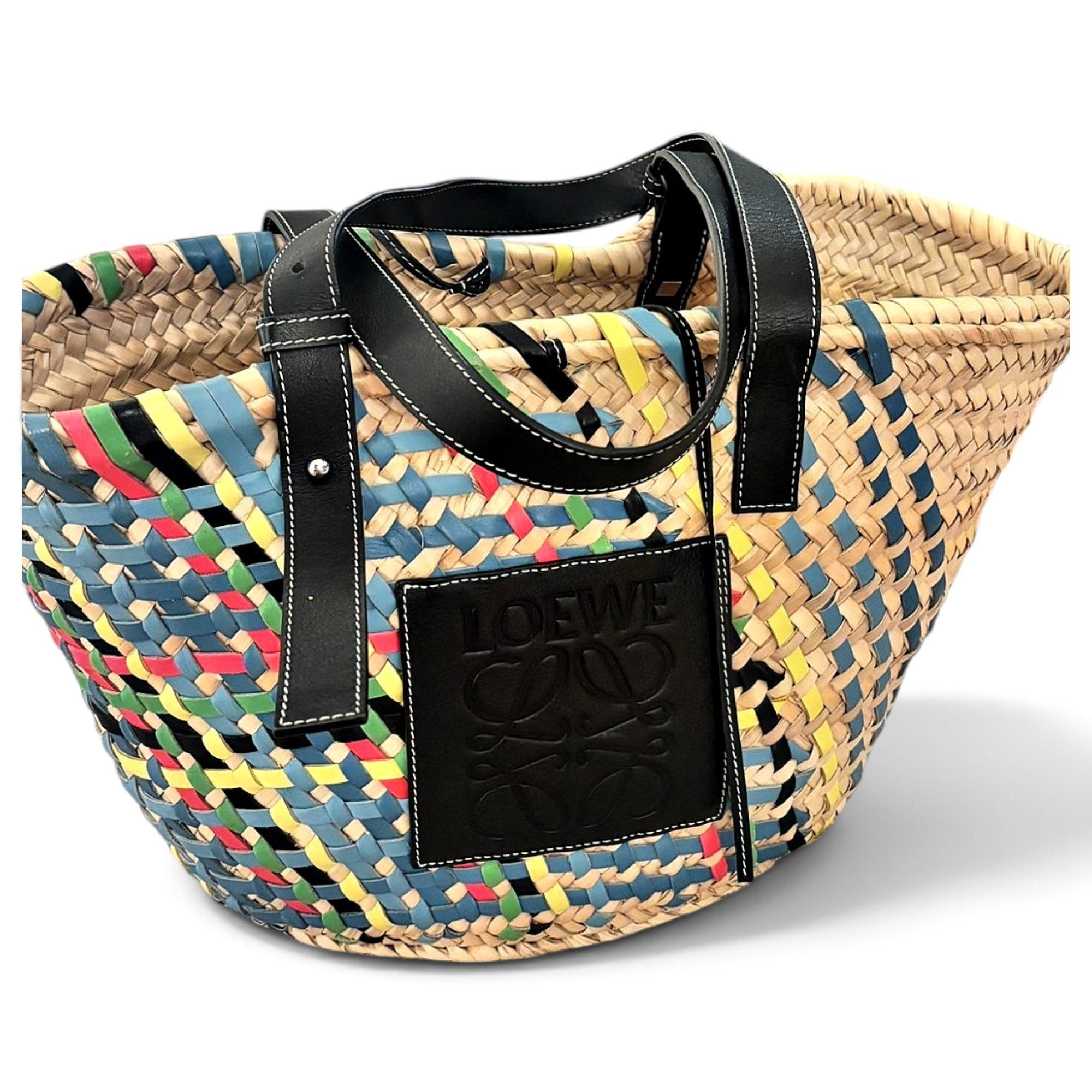 Basket Bag leather tote